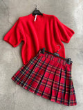 Sukňa Kilt Red